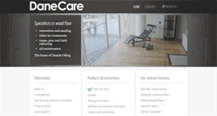 Desktop Screenshot of danecare.co.uk
